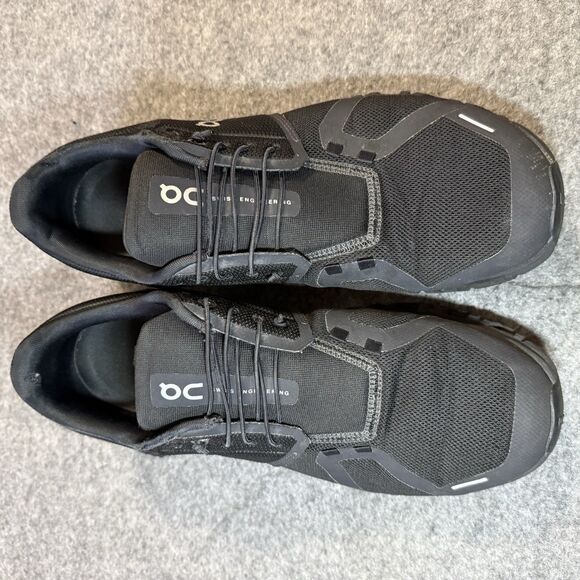 On Cloud 6 Men's Size 11.5 Triple Black Sneakers Shoes 3MF10071043 - Picture 3 of 8